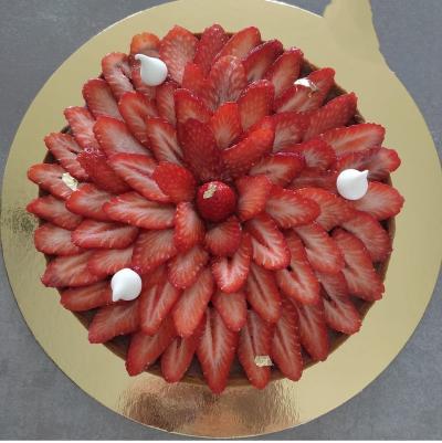 Tarte aux fraises